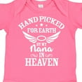 thumbnail image 4 of Inktastic Handpicked for Earth by My Nana in Heaven with Angel Wings Boys or Girls Baby Bodysuit, 4 of 5