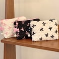 thumbnail image 5 of Yokua Bows Makeup Bag Large Capacity Cosmetic Bag Toiletry Bag Aesthetic Wash Bag, 5 of 21