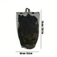 thumbnail image 5 of 2 Recycling Bin Tote Bags, 100l, Dirty Clothes Basket Laundry Bag, Can Be Used With Bamboo Recycling Bin, Laundry Basket, Nylon, 5 of 8