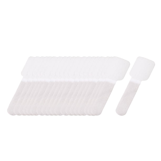 Enrollador de cables para electrodomésticos de cocina, organizador de cables, soporte para cables 20 piezas blanco