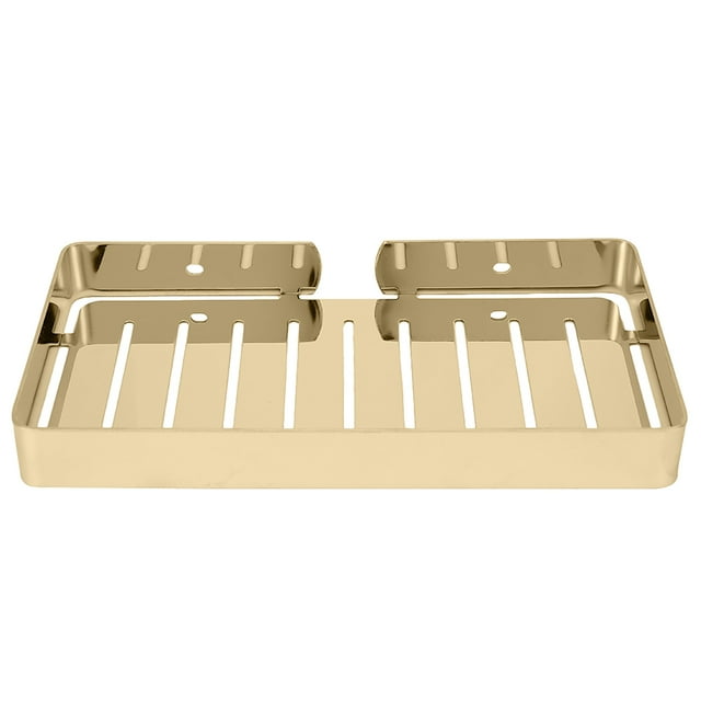 Jabonera, soporte de pared de acero inoxidable, estante de drenaje de jabón, estante de jabón, diseño aerodinámico
