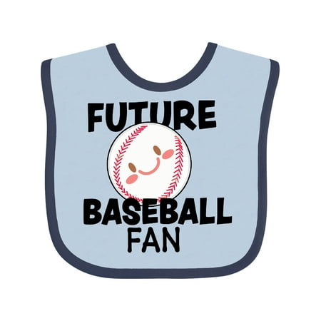 

Inktastic Future Baseball fan Gift Baby Boy or Baby Girl Bib
