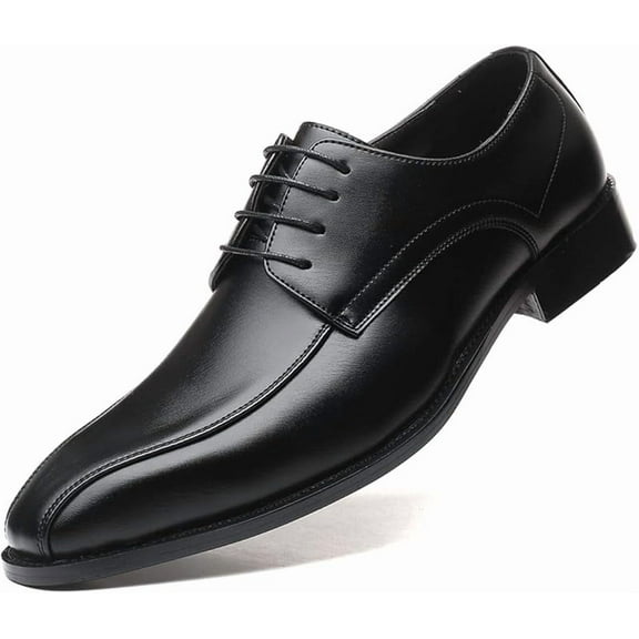 Men's Split-Toe Oxford Formal Lace Up Dress Shoes for Men