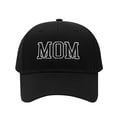 thumbnail image 2 of Baseball Cap for Womens Men M0M Printed Vintage Washed Baseball Cap Adjustable Cotton Dad Hat Sun Hat Visor Unisex, 2 of 7
