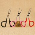 thumbnail image 1 of Flmtop Practical Flat Tip Eyebrow Tweezer Clamp Clipper Makeup Scissor Hair Removal Tool, 1 of 7