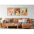 thumbnail image 6 of Kate and Laurel Sylvie Mediterranean Life Framed Canvas Wall Art by Alja Horvat, 18x24 Natural, Decorative Midcentury Art Print for Wall, 6 of 6