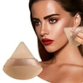 Xinduolei 4PC Triangle Powder Puff Soft Powder Puffs for Face Powder