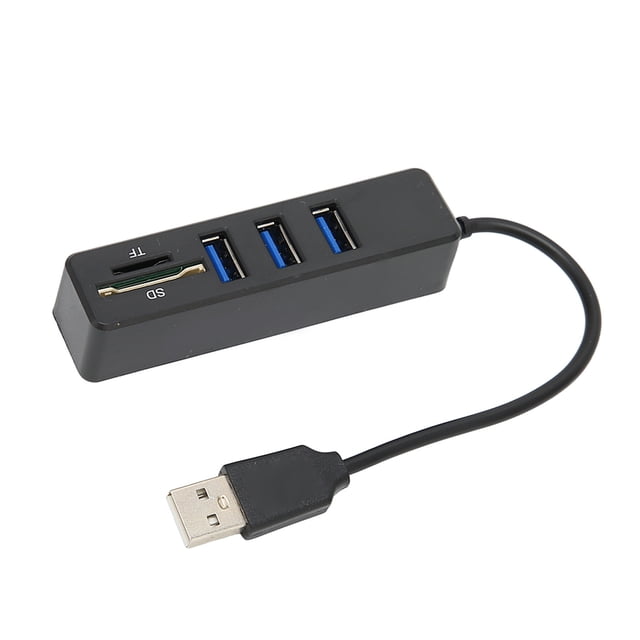 Hub de EE. UU., concentrador USB 2.0, tarjeta de memoria, concentrador multipuerto USB, concentrador USB altamente versátil