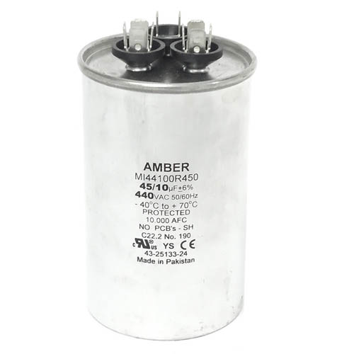 43-101665-42 - OEM Rheem Upgraded Replacement Capacitor 45+10 440 ...