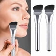 thumbnail image 2 of Flat Top Foundation Brush for Makeup Application and Concealer Precision, 2 of 5
