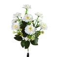 thumbnail image 2 of Anhility Patriotic Artificial Daisy Bouquet, 18.11" White Handmade Silk Daisy Flowers for 4th of July Home Decor & Independence Day Table Centerpieces, 2 of 6