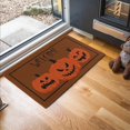 thumbnail image 5 of Halloween Scary Pumpkin Pattern Doormat 30x17inch, Anti-Slip Doormat, Halloween Decorative Doormat for Home Entrance Garden Patio, 5 of 5