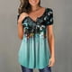 thumbnail image 1 of Pntutb Mujer Casual Camiseta Impreso Manga Corta Cuello Redondo Pullover Blusa tops Pntutb Pntutb-1800, 1 of 5