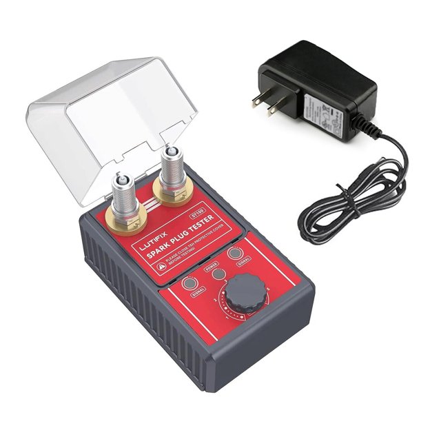 Probador de bujías LUTIFIX Automotive con doble orificio, 0-6000 rpm