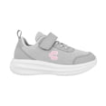 thumbnail image 2 of TENIS CHARLY NIÑA 1065519004 TEXTIL GRIS/ROSA 18-21, 2 of 4