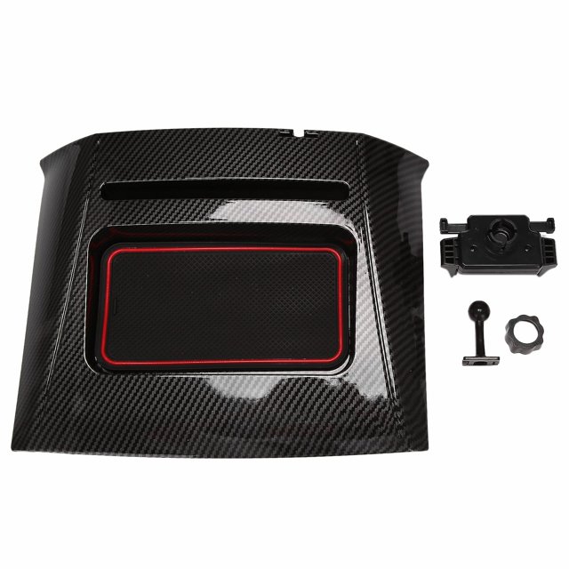Soporte de teléfono caja de almacenamiento para Ford Mustang 2015-2019 accesorios de coche Afortunado Sencillez