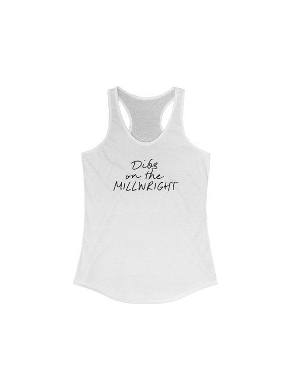 Millwright Wife Husband Girlfriend Tank Top Gifts Shirt Womens Sleeveless