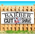 thumbnail image 1 of Barber Cut Shave 13 oz Vinyl Banner With Metal Grommets, 1 of 4