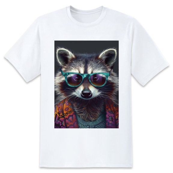 Basic Oversize Tees For WomenCat Loose Boyfriend Shirts Casual Blouse round neck