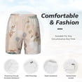 thumbnail image 5 of Lsque Mens Swim Trunks Animals Riding Across The Sky1 Pattern - Bathing Suit Compression Liner - Beach Swim Shorts Swimwear - (S-3XL) - Stretch Quick Dry -XX-Large, 5 of 9