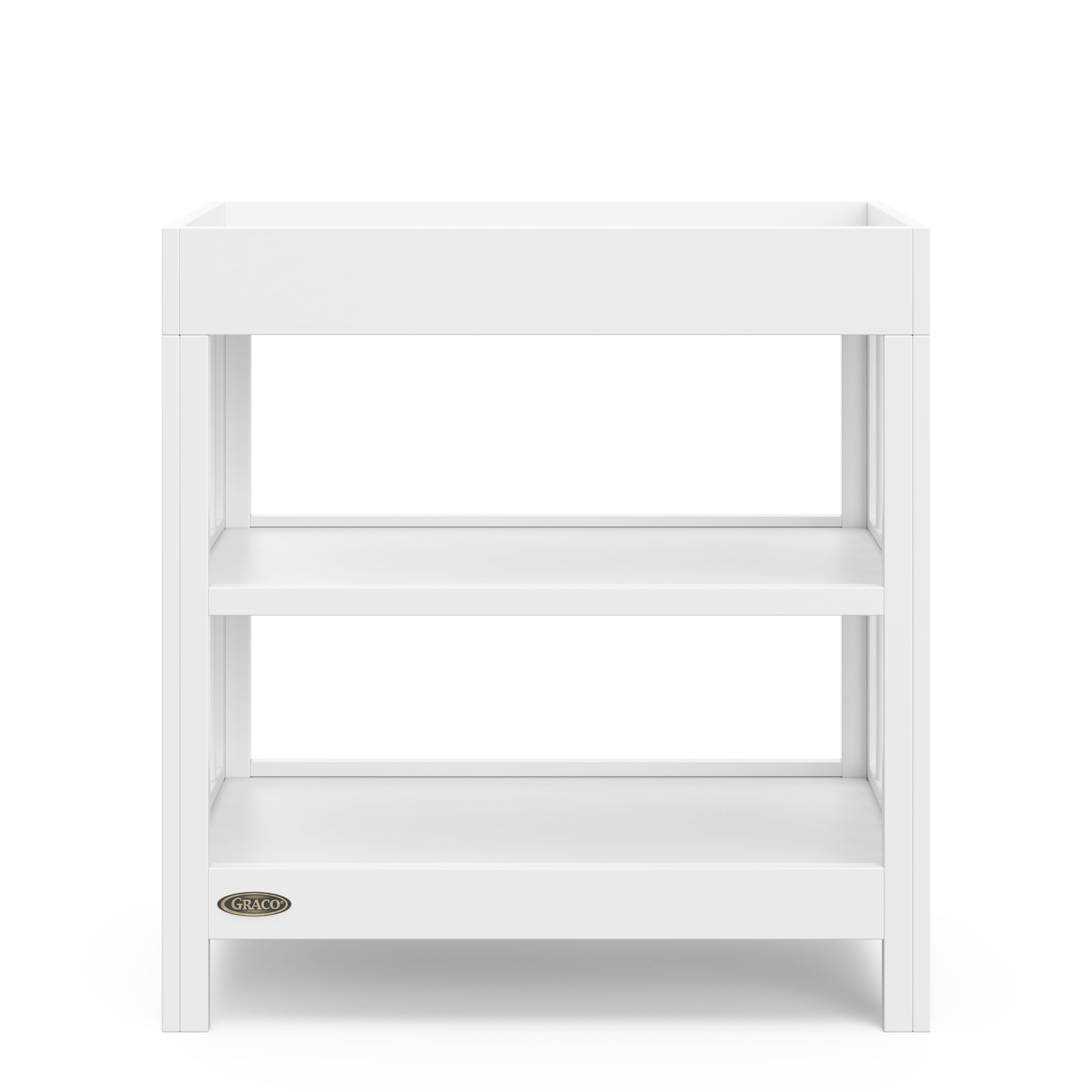 Graco Teddi Infant Wood Changing Table with Changing Pad, White