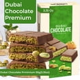 thumbnail image 3 of Chobella Dubai Chocolate Bar Pistachio I Viral Knafeh Chocolate Bar with Pistachio Cream and Kataifi, 3.35 oz (95 gr), 3 of 9