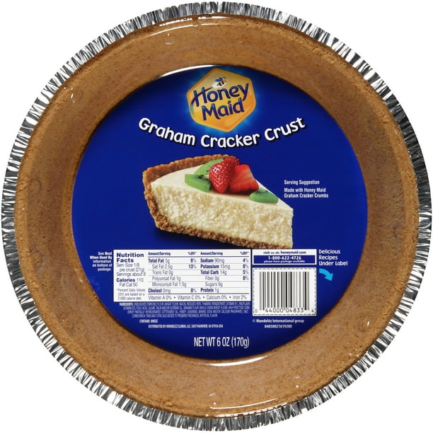 Nabisco Honey Maid Pie Crust Graham, 6 Oz