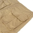 thumbnail image 3 of Youthup Men's Relaxed Fit Solid Color Utility Cargo Shorts, 100% Cotton Workwear Shorts with 6 Pockets, Wrinkle-Free & Zip Fly for Summer Outdoor, 3 of 9