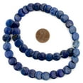 thumbnail image 2 of The Bead Chest Flat Round Lapis Lazuli Beads (12mm), 2 of 4