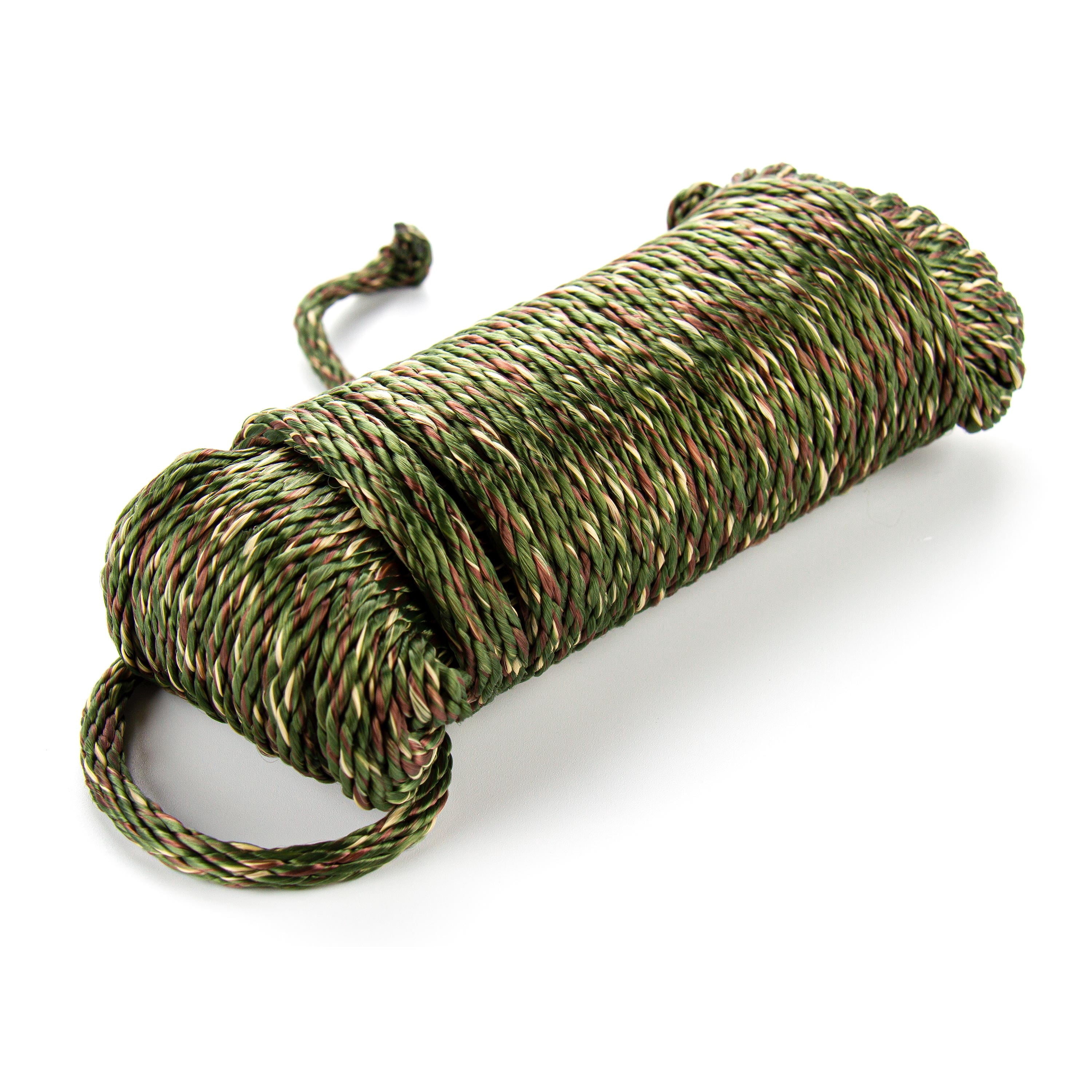 Ozark Trail 1/4 in x 50 ft Braided Polypropylene Utility Dock Line, Floating Marine and General Purpose Rope