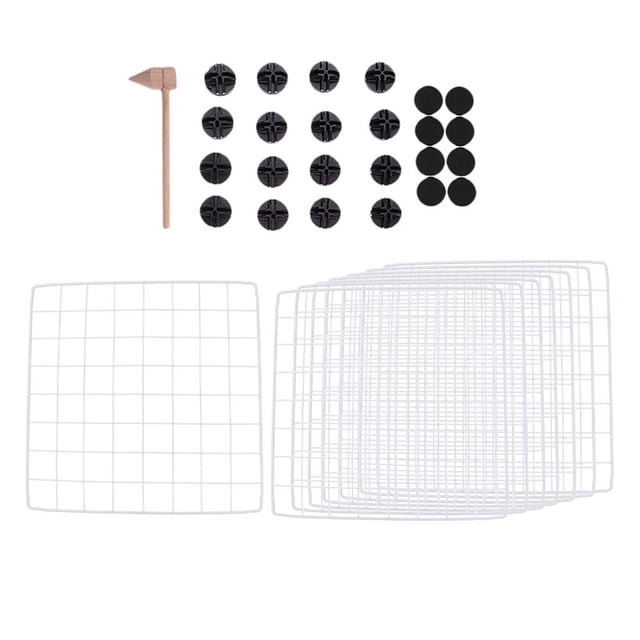 Jaula para perros pequeños, gatos, cachorros, cerca para hámster, conejos, ratones, interior y exterior S-blanco + hierro