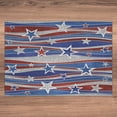 thumbnail image 3 of Ambesonne Rustic Jigsaw Puzzle, Abstract USA Flag, Heirloom-Quality Fun Activity for Family Durable Cardboard, 1000 pcs, Red Blue and White, 3 of 5