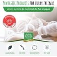 thumbnail image 4 of Small Pet Select Premium Pine Pelleted Cat Litter, 100% All Natural Pellet Kitty Litter, Non Clumping Non Tracking Low Dust Litter Meant for Use with Sifting Litter Box, A, 40 lbs, 4 of 5