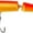 Gold Fluorescent Red, variant on Rapala Jointed Minnow 07 Fishing Lure 2.75" 1/8oz Gold