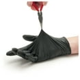 thumbnail image 4 of Genuine Joe, GJO15377, Pwdr Free 6 mil Industl Nitrile Gloves, 100 / Box, Black, 4 of 4