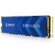 thumbnail image 1 of SSD ORICO M.2 NVMe 512 GB PCIe Gen3x4 2280 con disipador térmico, 1 of 6