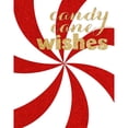 thumbnail image 3 of SD Graphics Studio 12x14 Black Modern Framed Museum Art Print Titled - Candy Cane Wishes, 3 of 5