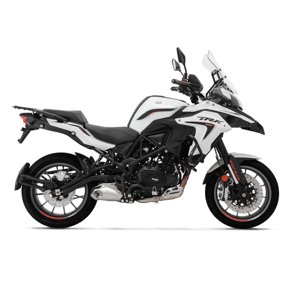 Motocicleta Deportiva BENELLI TRK 502 Blanco