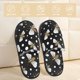 thumbnail image 2 of Fotbe Honey Bees at Night Pantuflas Peludas para Mujer con Estampado, Zapatillas de Peluche, Zapatos de Invierno para Casa, Uso Interior y Exterior-Large, 2 of 8