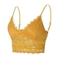 thumbnail image 5 of CHGBMOK Womens Sexy Lace Bralettes Adjustable Strap V Neck Everyday Bra Vest Crop Underwear Camisole, 5 of 6
