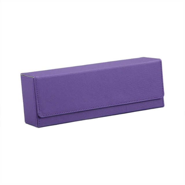 Almencla Deck Box Protection Trading Card Storage Case for Game Card Card Hobbies Violet