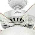 thumbnail image 6 of Hunter Fan Company 53089 Builder Deluxe Indoor Ceiling Fan with LED Light and Pull Chain Control, 52", White Finish, 6 of 8