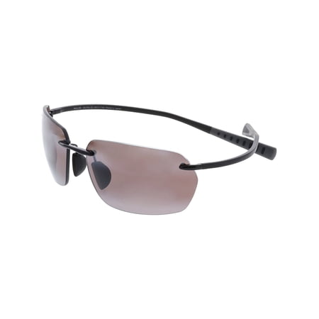 Maui Jim Polarized Alaka'I R743-02 Brown Rimless Sunglasses