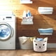 thumbnail image 2 of Ficarrico Lindo cesto para la ropa sucia de bebé, cesto alto para ropa, toallas y mantas, cesto de almacenamiento de juguetes para niños para salón y dormitorio, cesto para gatos para sala de juegos, 2 of 7