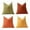 Orange,blue,green,khaki, variant on PPgejGEK 4-Pack Corduroy Stripe Standard Pillowcases Breathable Pillow Shams Decorative Bedding Covers (No Insert)