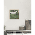 thumbnail image 3 of 10x10in Natural Framed Landscape Canvas Wall Art Vintage Framed Laundry Room Classic Wall Prints Modern Farmhouse Bathroom Office Decor, 3 of 4