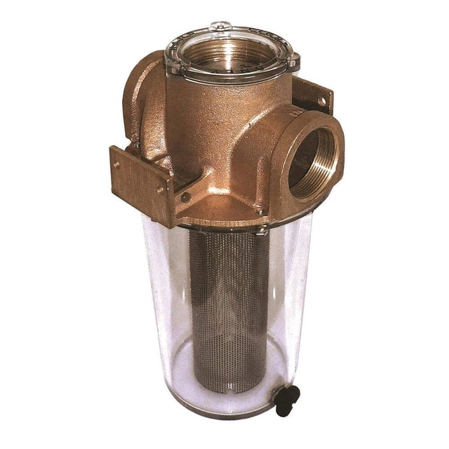 Colador de agua cruda Groco serie ARG-750 3/4 con cesta de acero inoxidable