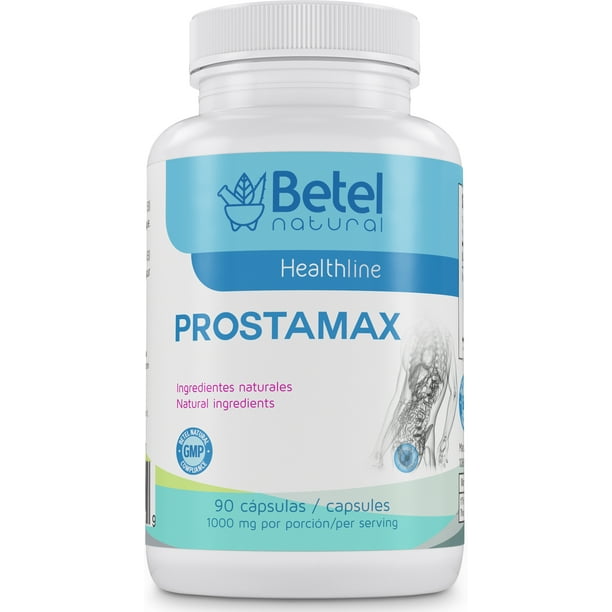 Premium Prostamax Healthy Prostate Capsules by Betel Natural 1000 mg