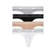 thumbnail image 1 of Calzón tipo tanga de algodón con logo Victoria's Secret para mujer, 1 of 3
