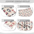 thumbnail image 2 of joogoo Girls' Leggings America Cute Cats Yoga Pants 5T, 2 of 8
